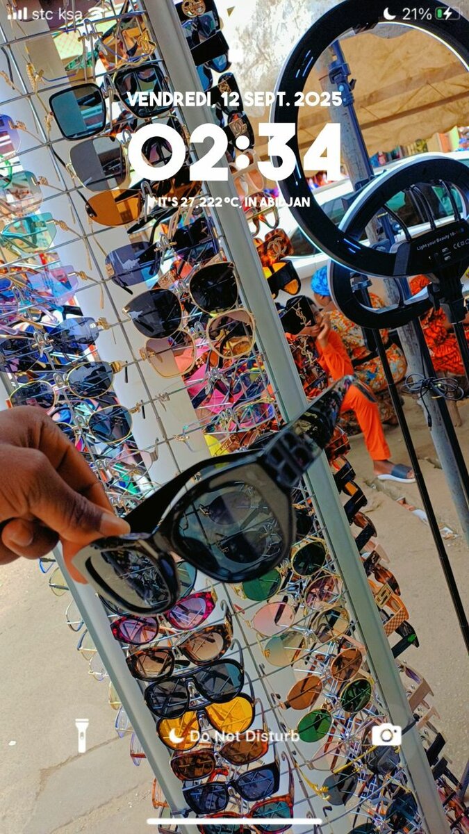 Lunettes de soleil élégantes