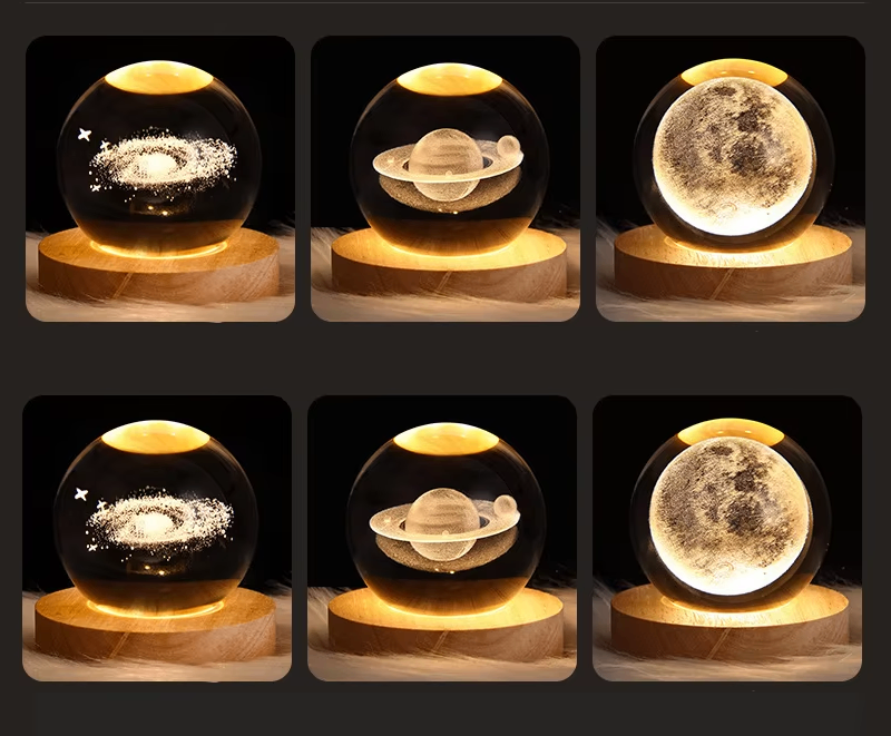 LED CRYSTAL BALL LAMP ️