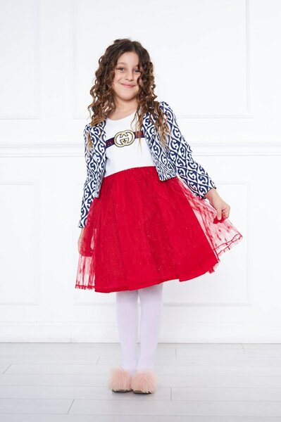 Robe Élégante Fille Festive