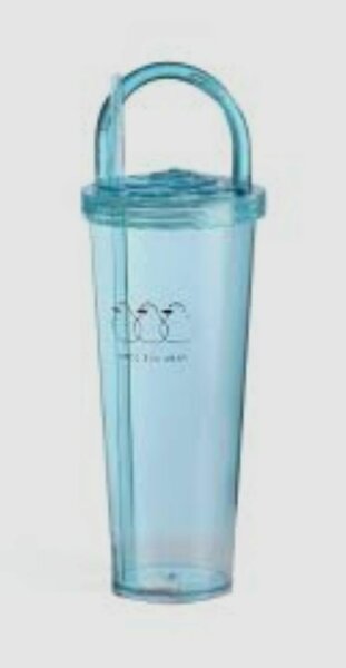 Tasse isotherme avec paille