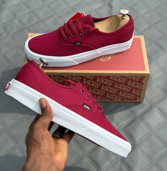 Vans sneakers rouges homme
