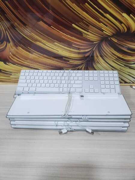 Apple keyboard and mouse
