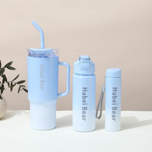 Ensemble de bouteilles thermos Habei Bear