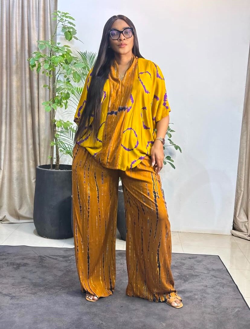 Tenue décontractée en soie