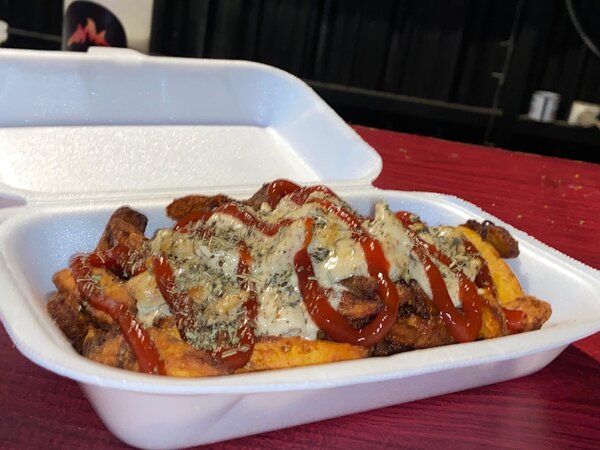 Small Cheesy Meat Aloco