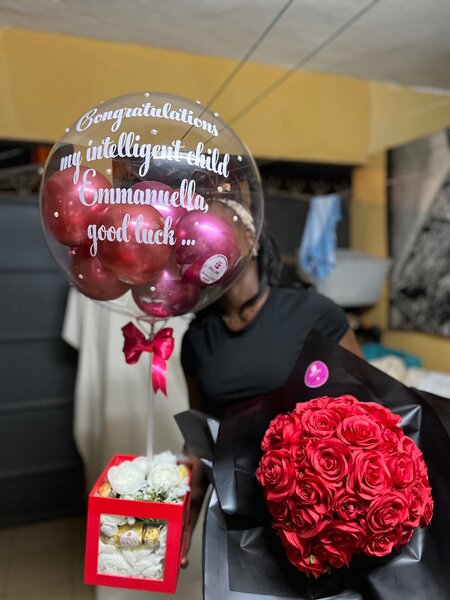 Bouquet de roses rouges