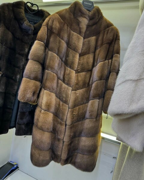 Шикарная норковая шуба