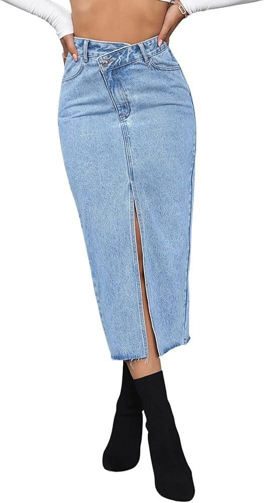 Denim skirt