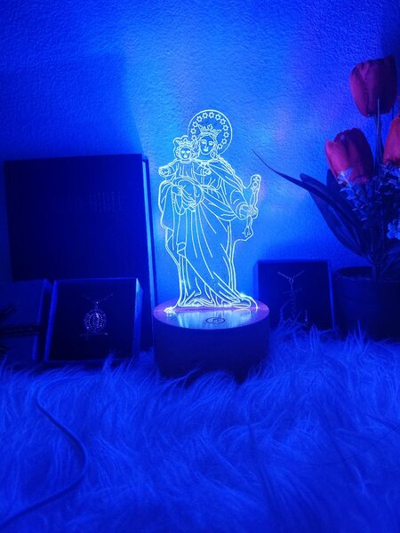 Veilleuse mariale connecté