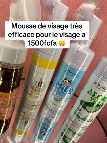 Mousse Nettoyante Visage Efficace