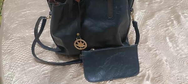 Сумка, двойка , мягкая кожа