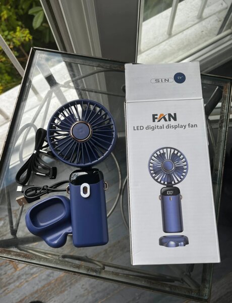 Ventilateur portable LED