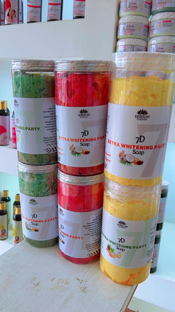 7D (3days to party ) soap