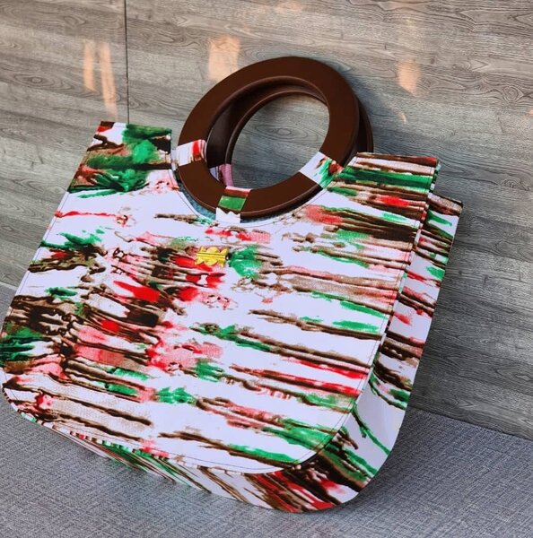 Sac fourre-tout en toile artistique