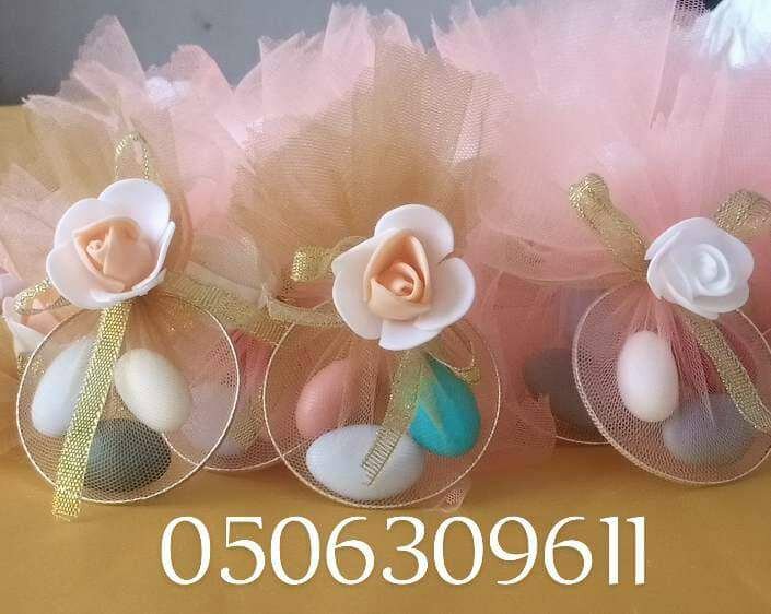 Dragées colorées élégantes