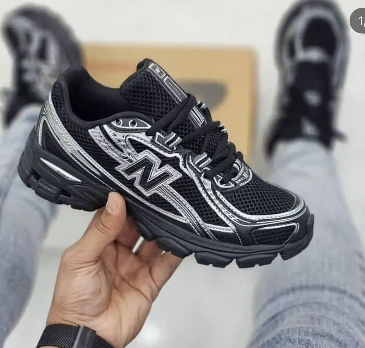 Chaussures de sport noires