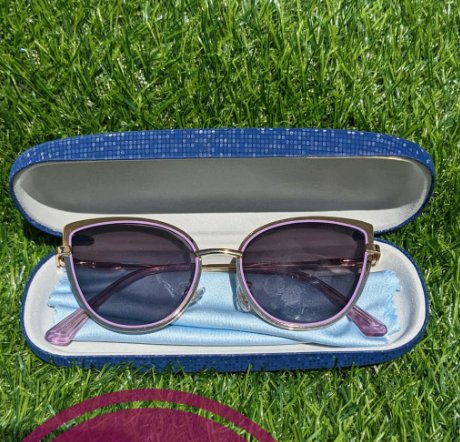 Sunglasses with black frames