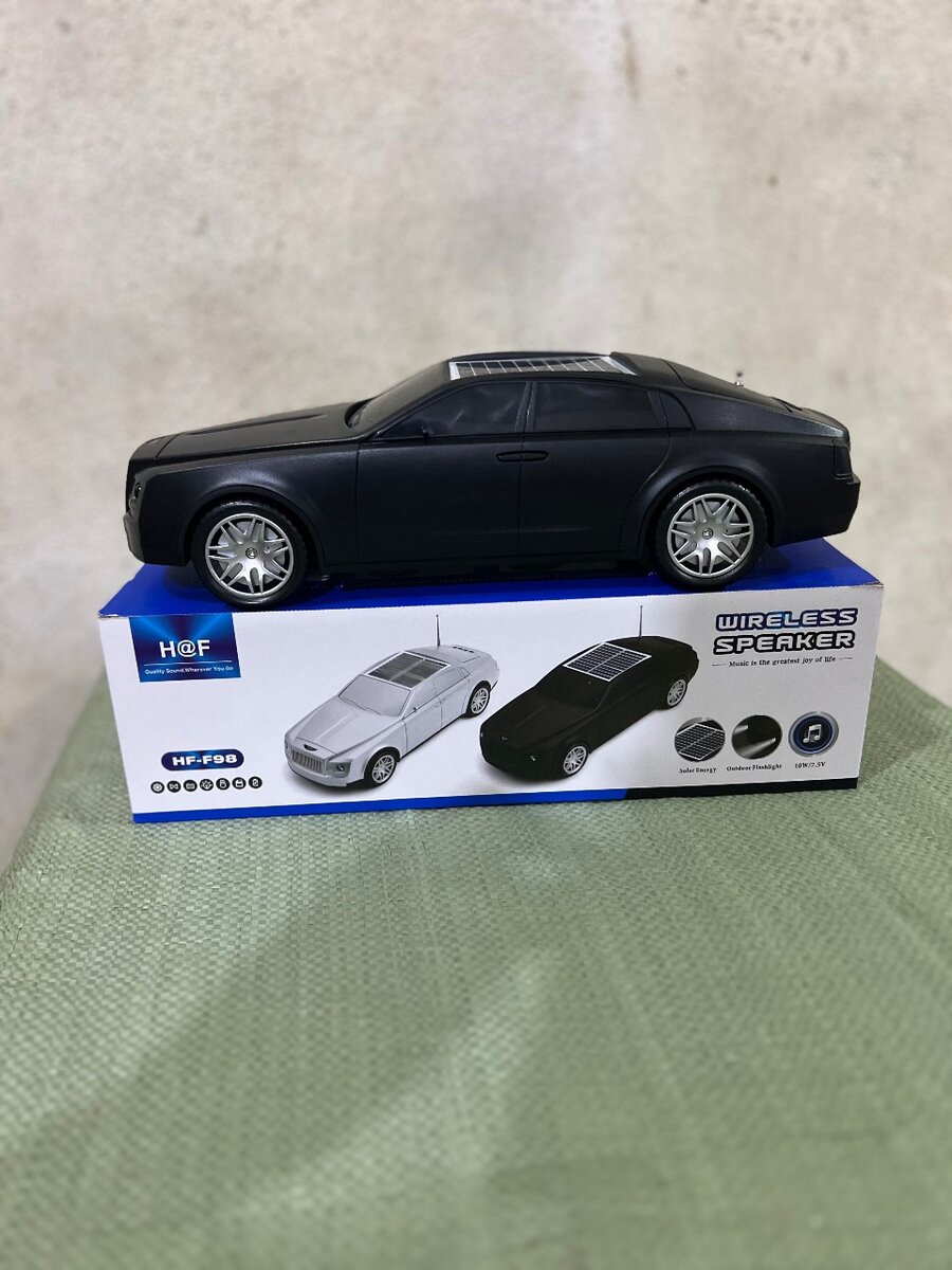 Enceinte Bluetooth voiture stylée