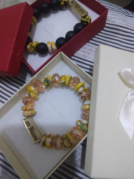 Customized beaded bracelets