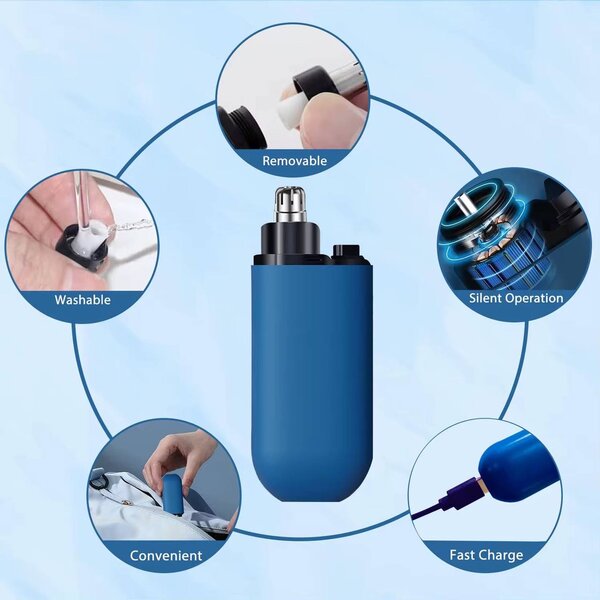 Tondeuse nez rechargeable