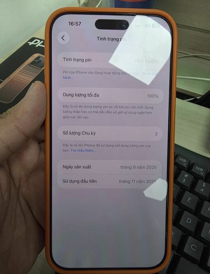 Coque pour iPhone orange