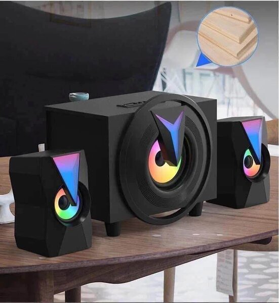 Enceintes Bluetooth avec LED