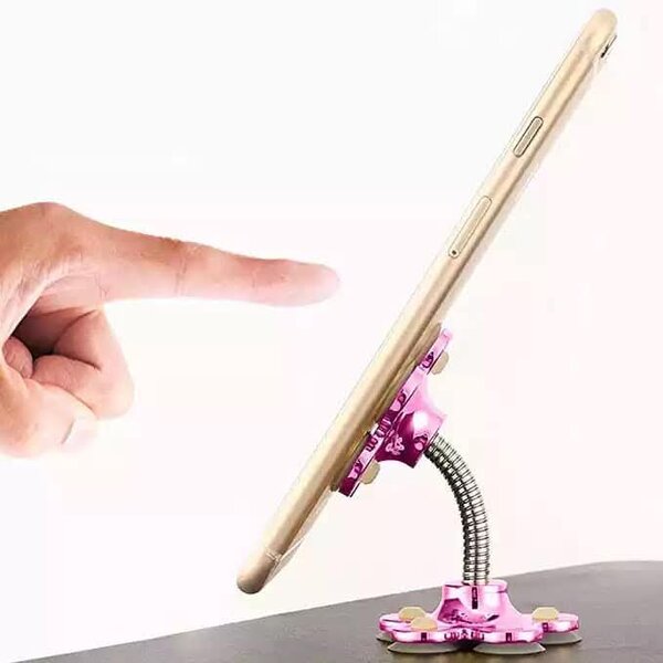 Support flexible à ventouse