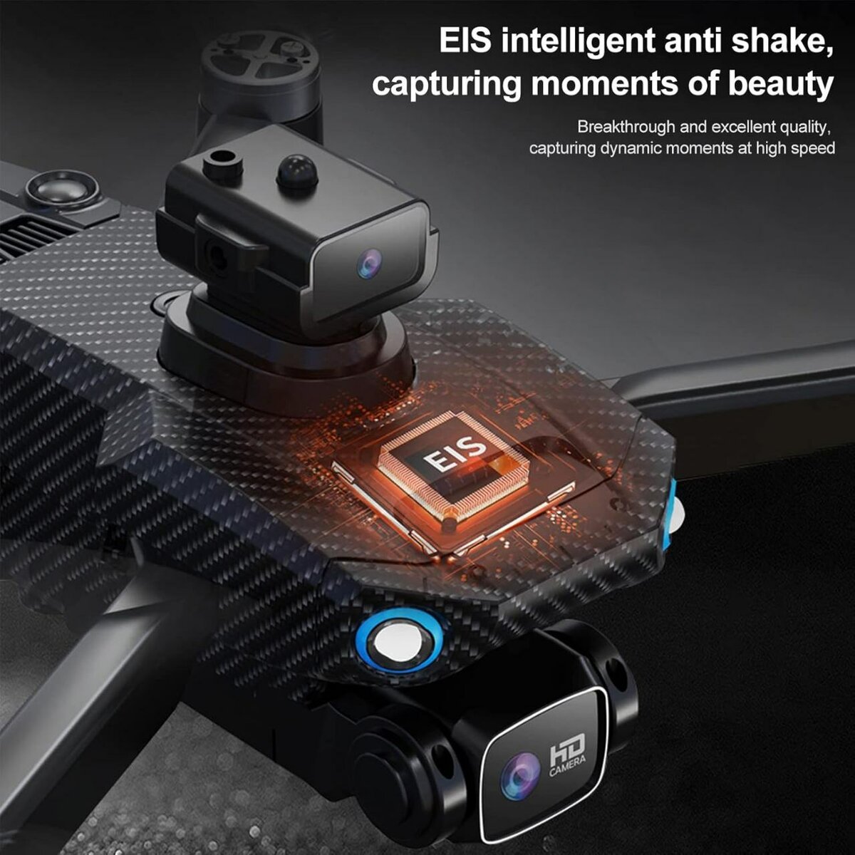 Drone caméra EIS 4K HD