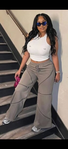 Pantalon décontracté femme