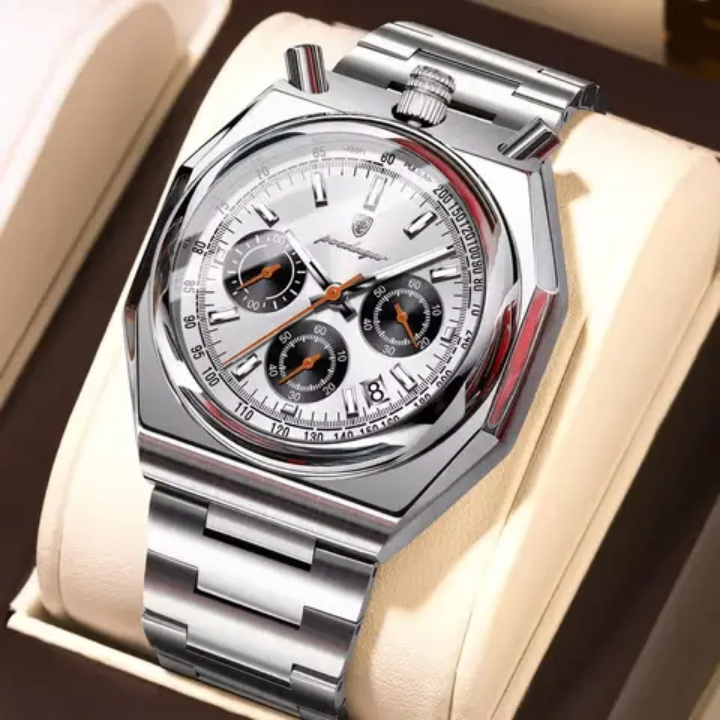 Montre Chronographe Luxe Homme