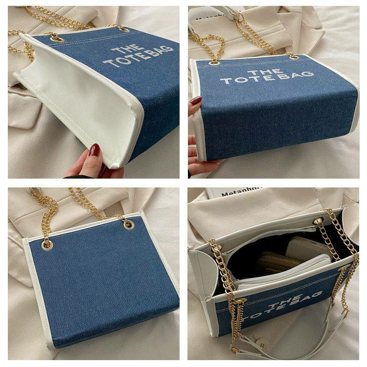 Sac tote en jean élégant