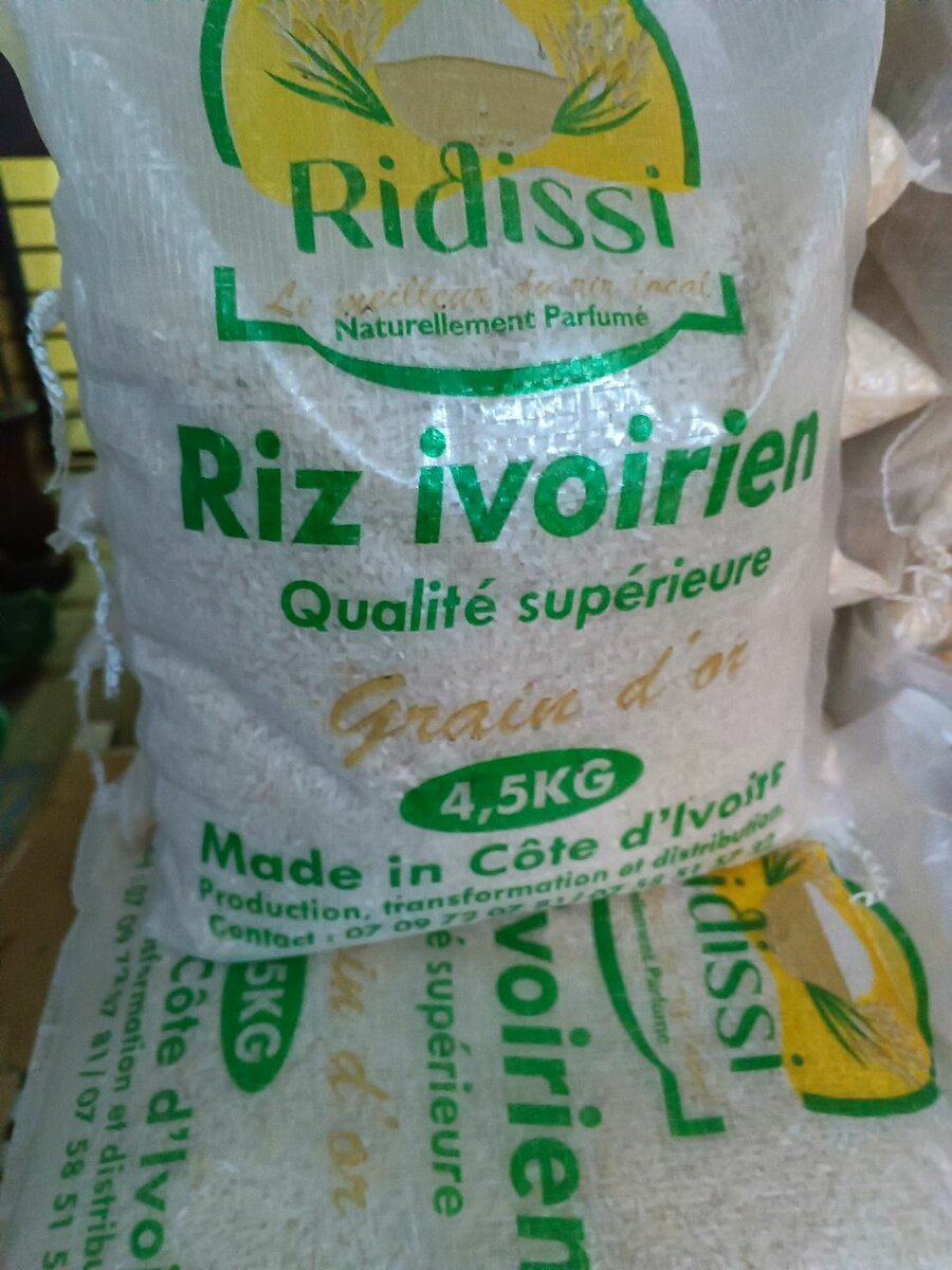 Riz Ivoirien Parfumé 4.5kg