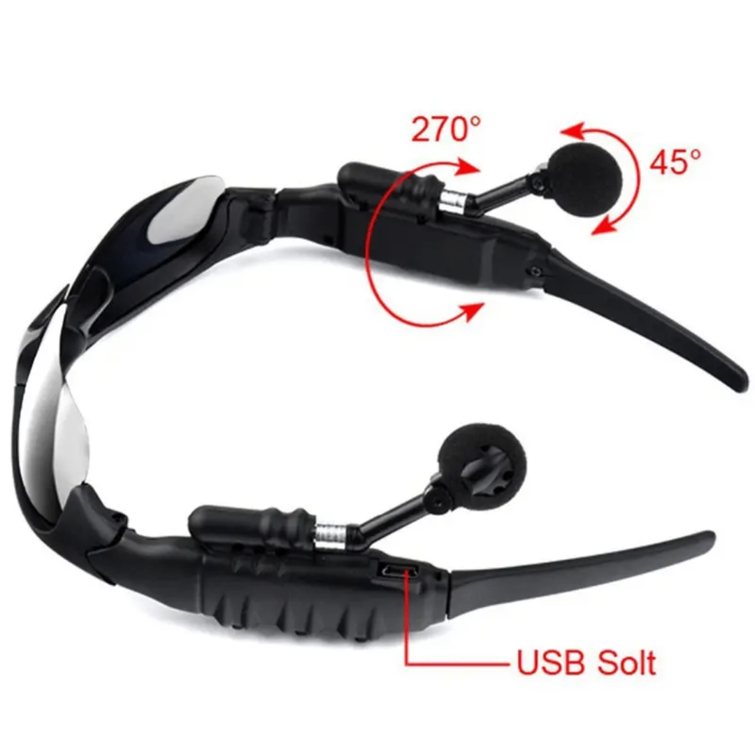 Lunettes Bluetooth avec Micro