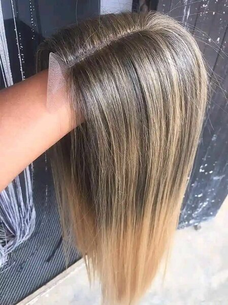 Perruque Lace Front Blonde