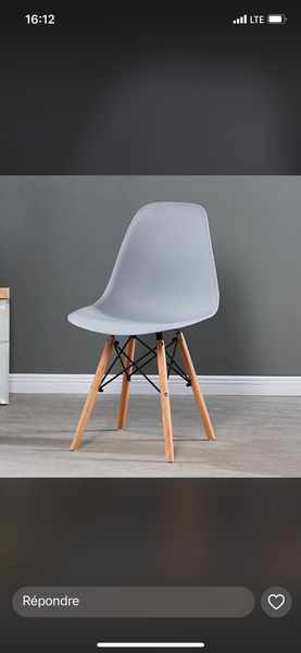 Chaise moderne scandinave