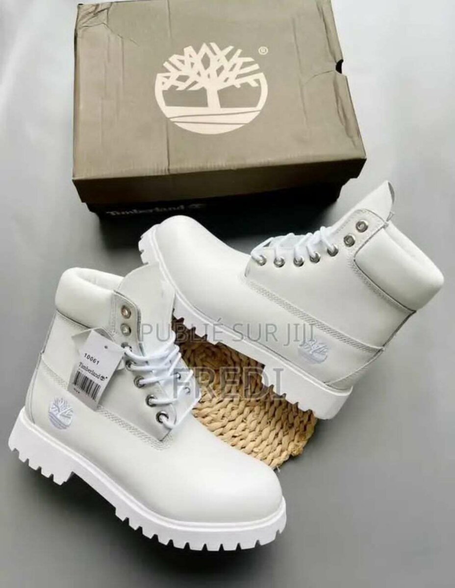 Bottes Timberland blanches