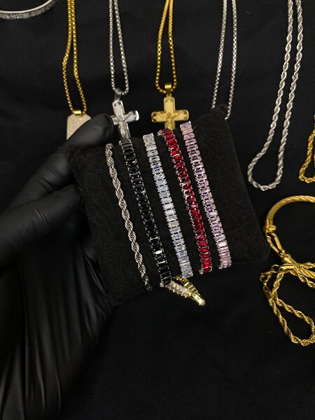 Luxury Tennis Bracelet Set