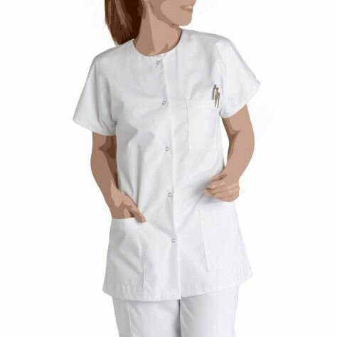 Blouse médicale blanche