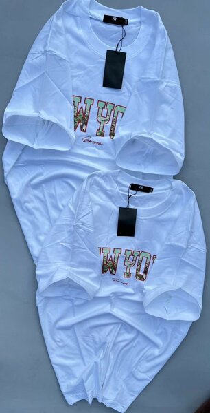 T-shirt blanc imprimé