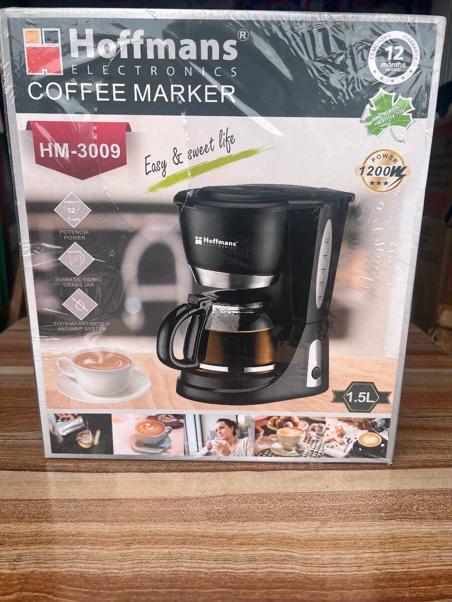 Cafetière Hoffmans 1.5L