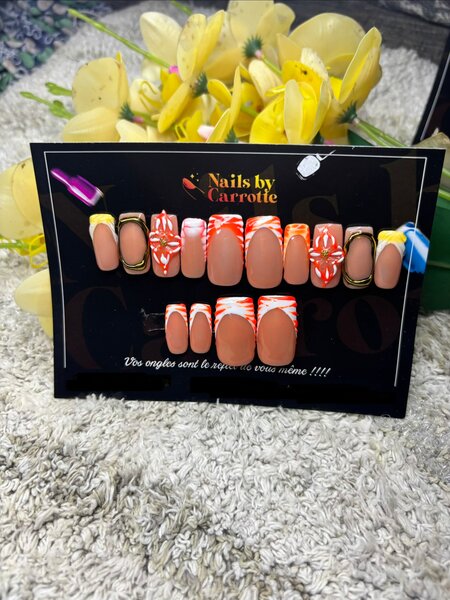 Faux Ongles Décoratifs Été