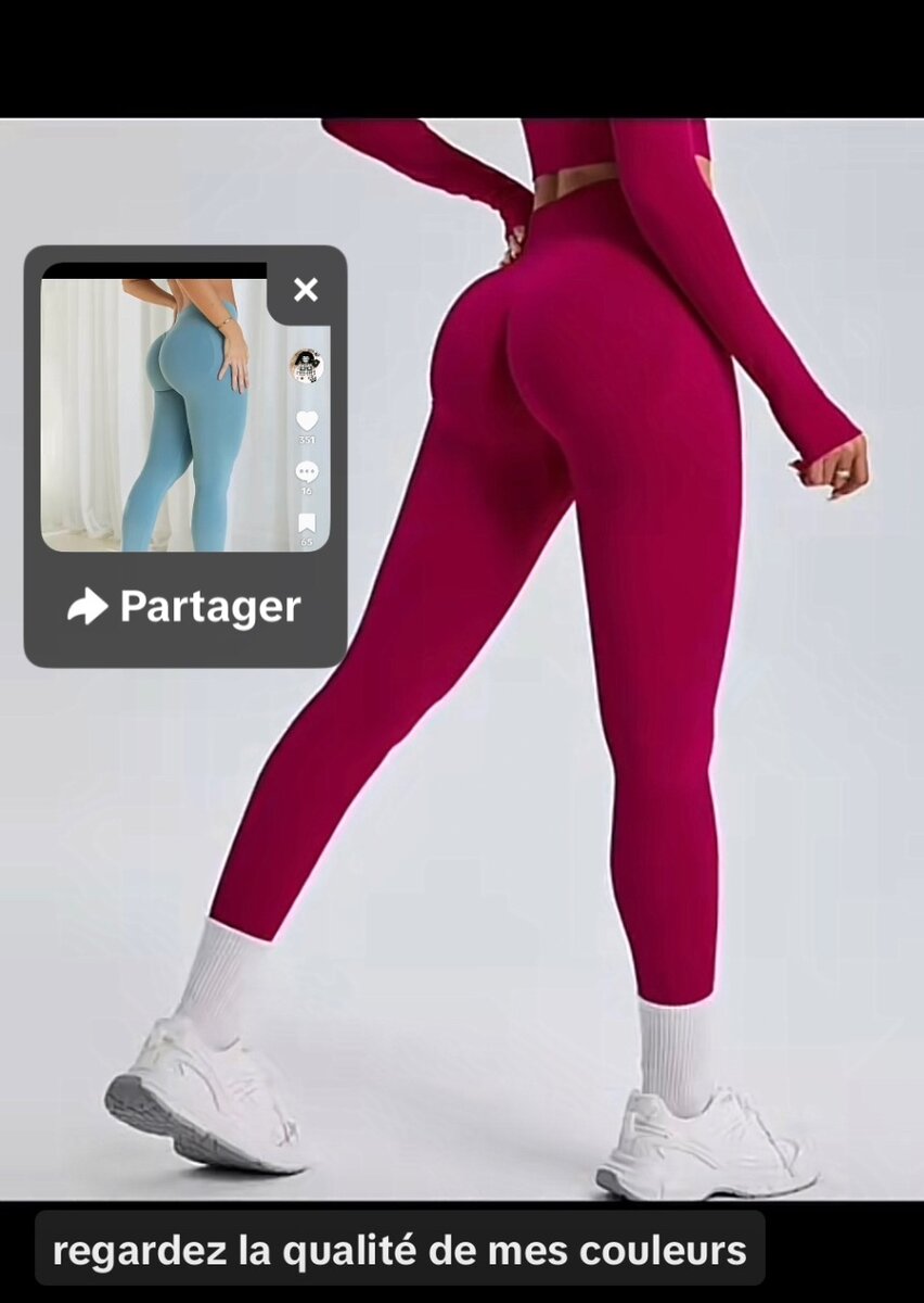 Leggings de sport taille haute