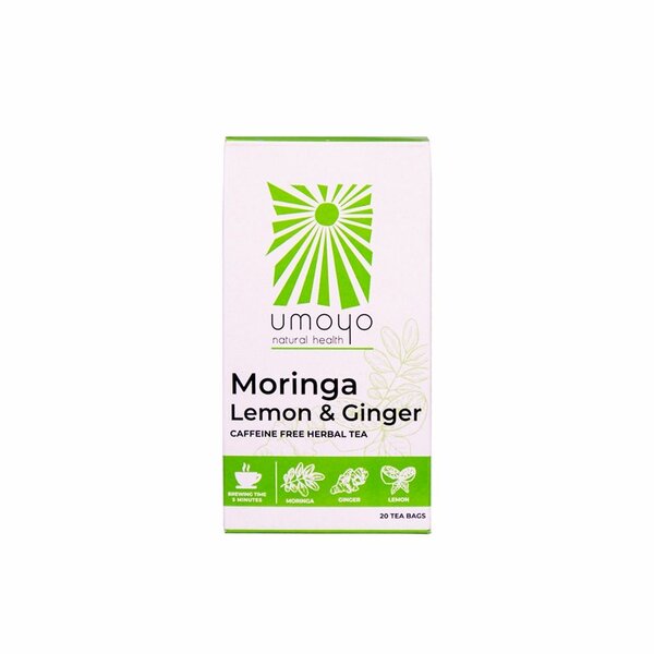 Umoyo Moringa, Lemon & Ginger Tea