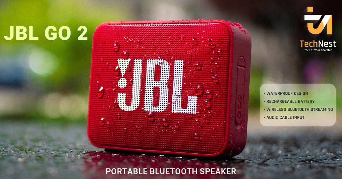 JBL GO2 Portable Bluetooth Speaker