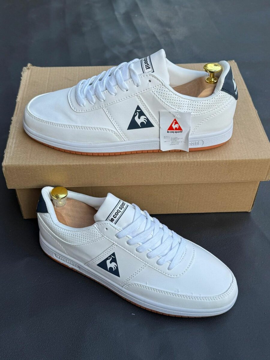 Sneakers blancs unisexes tendance