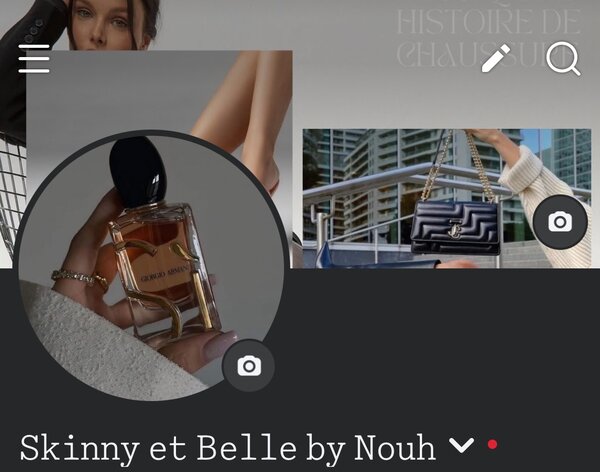Skinny et belle by N