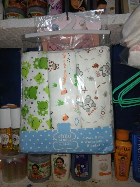 Lot de 3 lingettes bébé