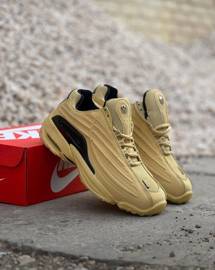 Baskets tendance beige unisexes