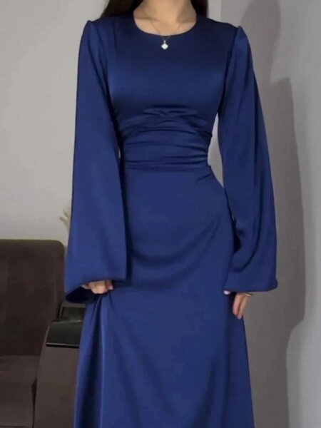 Robe longue moulante