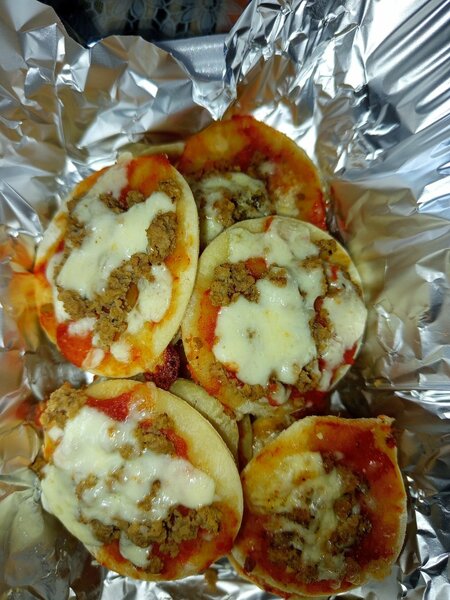 Mini pizzas savoureuses